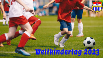 Ein Herzliches Dankeschön an alle kleinen Fußballer*innen am Weltkindertag!