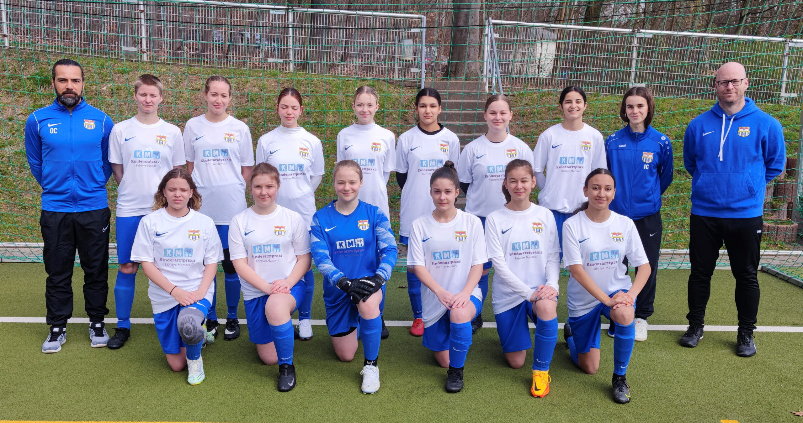 Mannschaftsfoto Frauen II der Spielvereinigung 08 Bad Nauheim