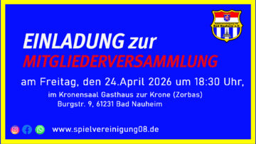 Mitgliederversammlung 2026